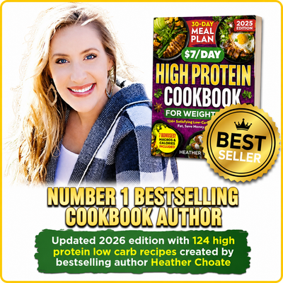 The High Protein Cookbook | 124 High-Protein Recipes & 30-Day Meal Plan
