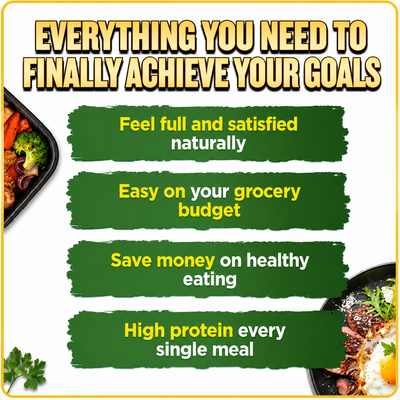 The High Protein Cookbook | 124 High-Protein Recipes & 30-Day Meal Plan