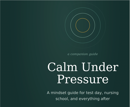 Calm Under Pressure: A Mindset Guide for TEAS 7 Test Day & Beyond – Digital Ebook