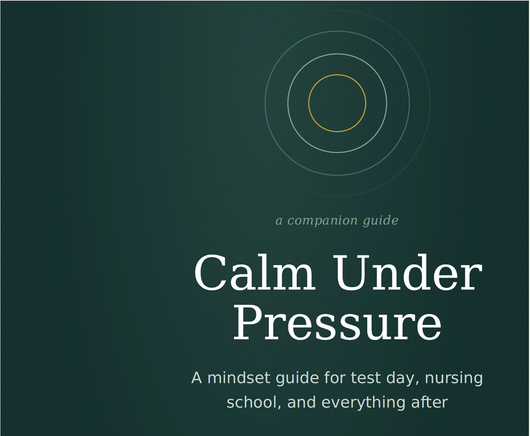 Calm Under Pressure: A Mindset Guide for TEAS 7 Test Day & Beyond – Digital Ebook
